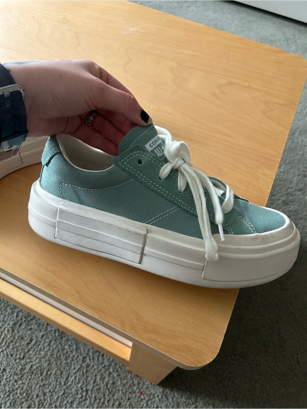 Converse Chunky Blue Sneaker WOMENS 8 - Picture 3 of 8